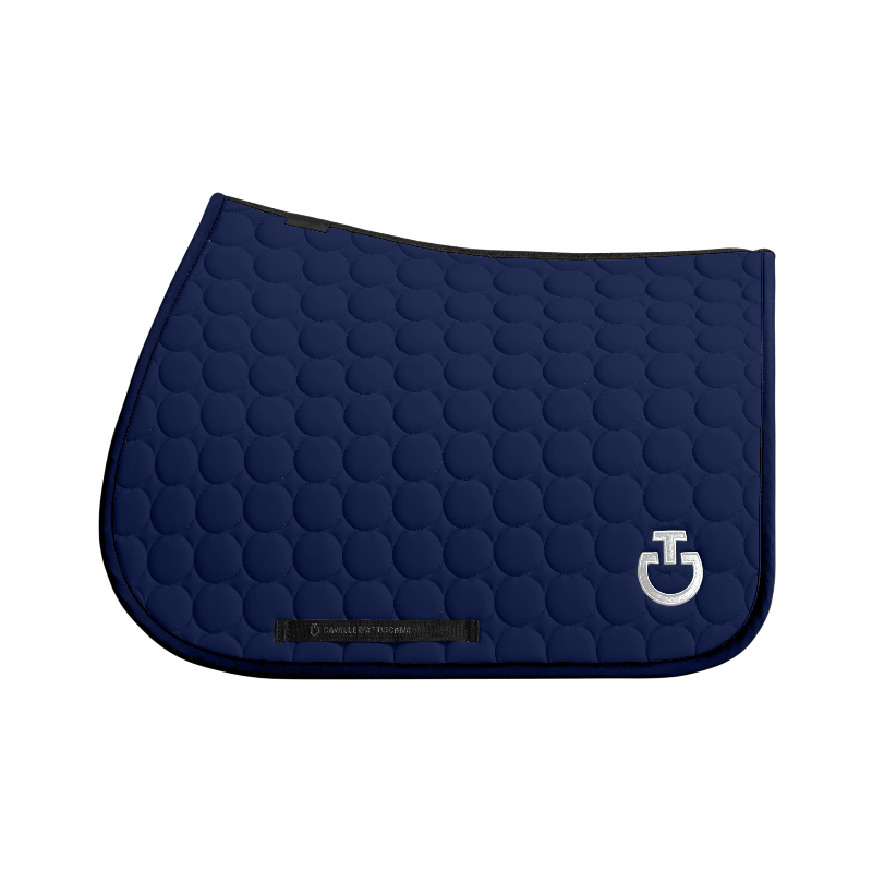 Cavalleria Toscana - Tapis de selle Circle Quilted midnight blue