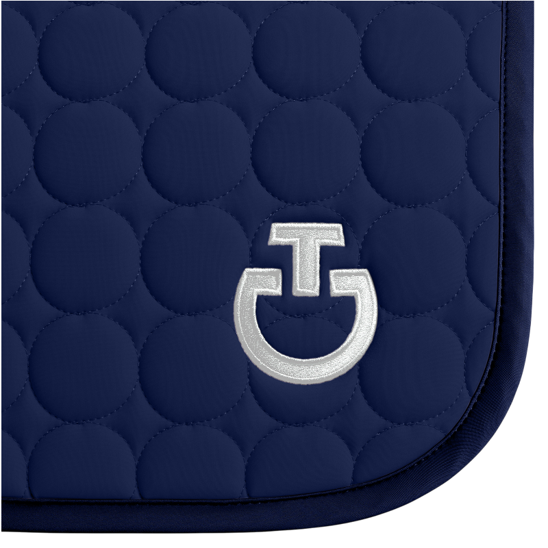 Cavalleria Toscana - Tapis de selle Circle Quilted midnight blue