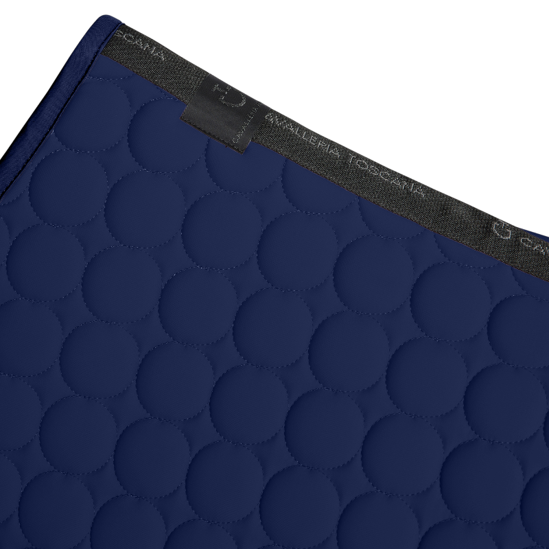 Cavalleria Toscana - Tapis de selle Circle Quilted midnight blue