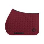 Cavalleria Toscana - Tapis de selle Circle bordeaux | - Ohlala