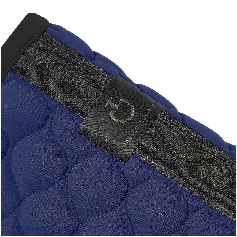 Cavalleria Toscana - Tapis de selle Circular Quilted midnight blue