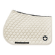 Cavalleria Toscana - Tapis de selle Circular Quilted vanille | - Ohlala