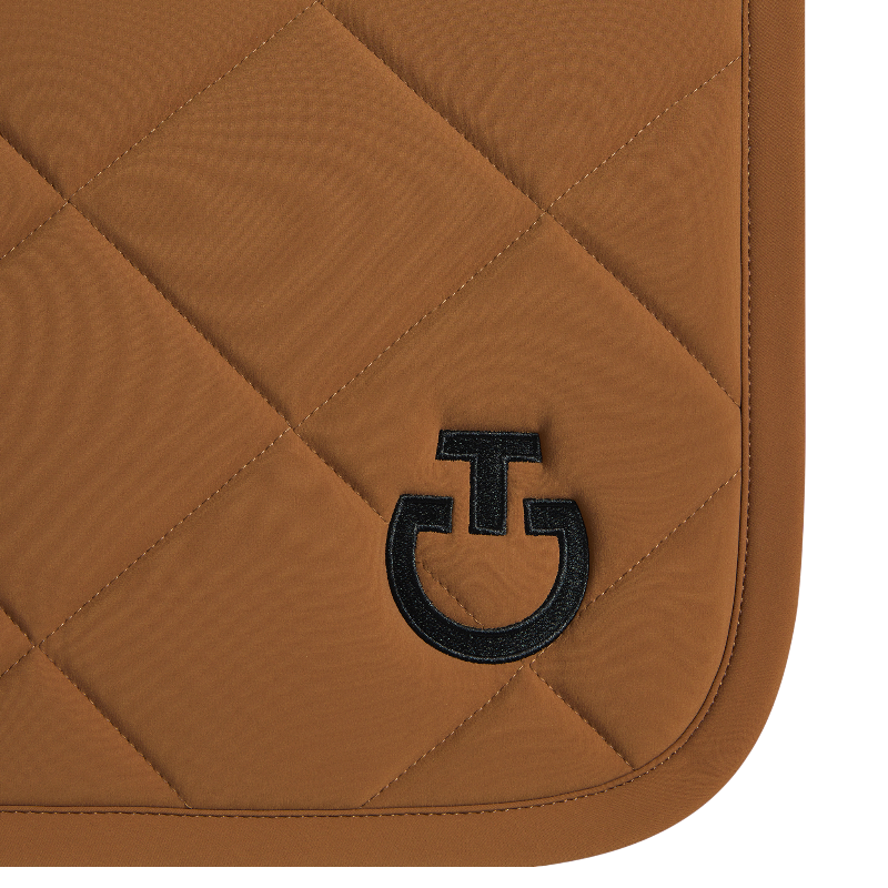 Cavalleria Toscana - Tapis de selle Diamond Quilted Jersey cuivre | - Ohlala