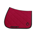 Cavalleria Toscana - Tapis de selle Diamond Quilted Jersey framboise | - Ohlala