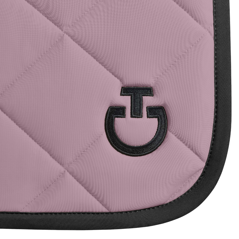 Cavalleria Toscana - Tapis de selle Diamond Quilted Jersey lilas | - Ohlala