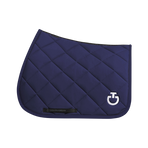 Cavalleria Toscana - Tapis de selle Diamond Quilted Jersey midnight blue | - Ohlala