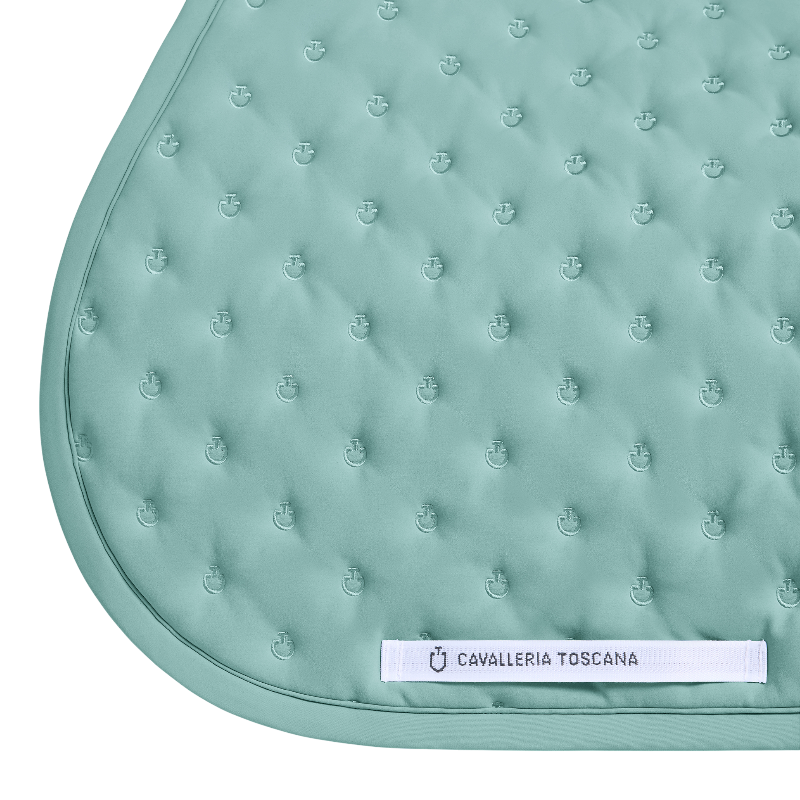 Cavalleria Toscana - Tapis de selle Embrodery Quilted mint green