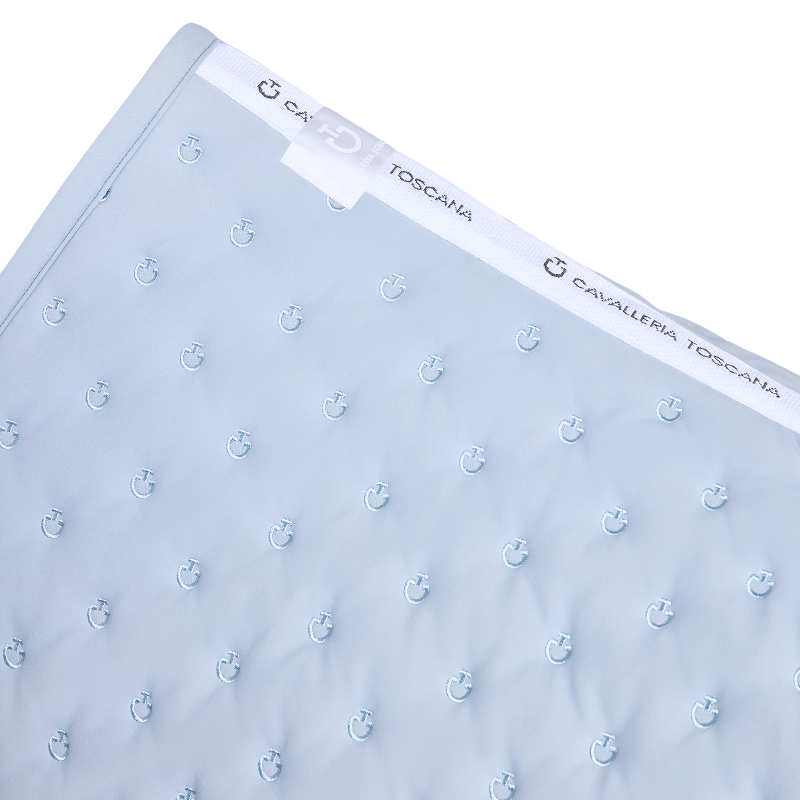 Cavalleria Toscana - Tapis de selle Embrodery Quilted sky blue
