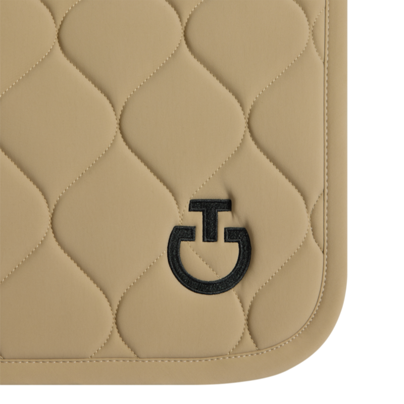 Cavalleria Toscana - Tapis de selle New Circular Quilted Jersey aluminium