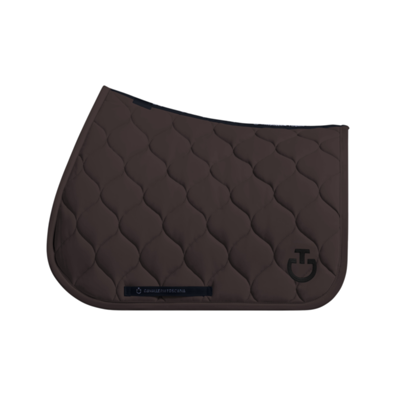 Cavalleria Toscana - Tapis de selle New Circular Quilted Jersey expresso