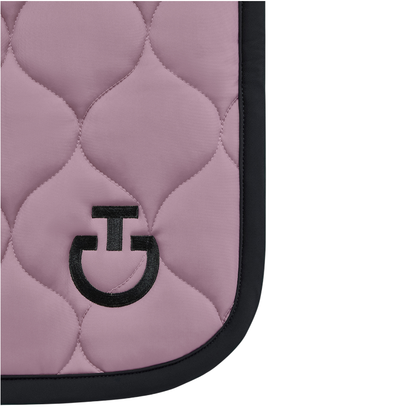 Cavalleria Toscana - Tapis de selle New Circular Quilted Jersey lilas | - Ohlala