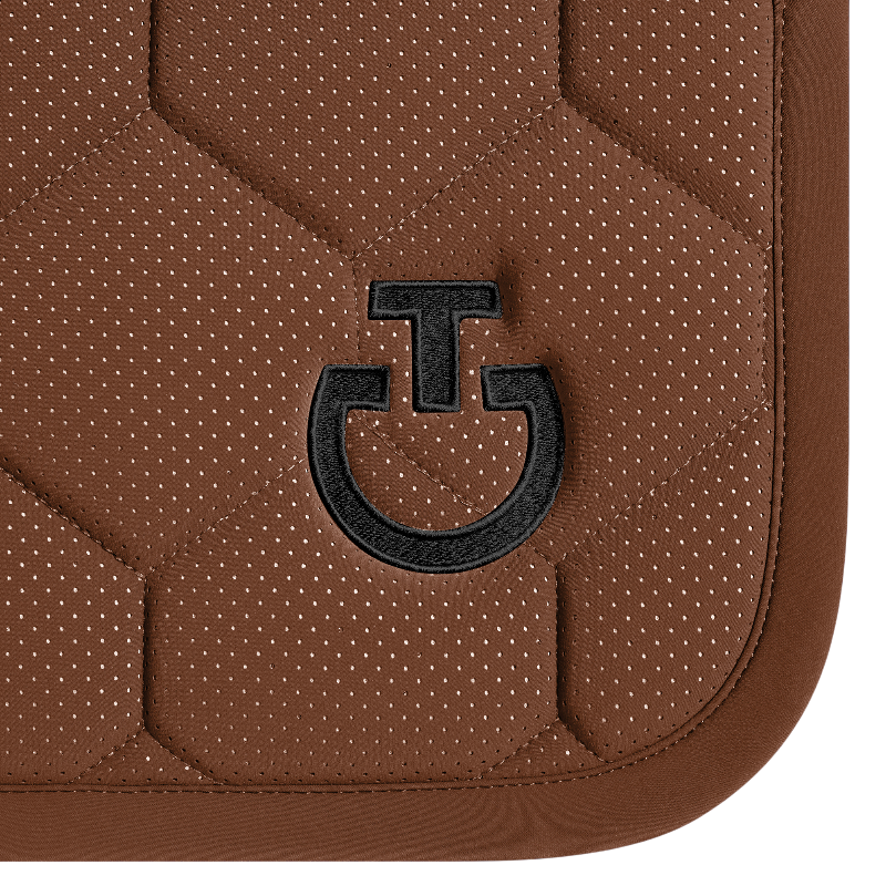 Cavalleria Toscana - Tapis de selle Quilted Jersey terre de sienne