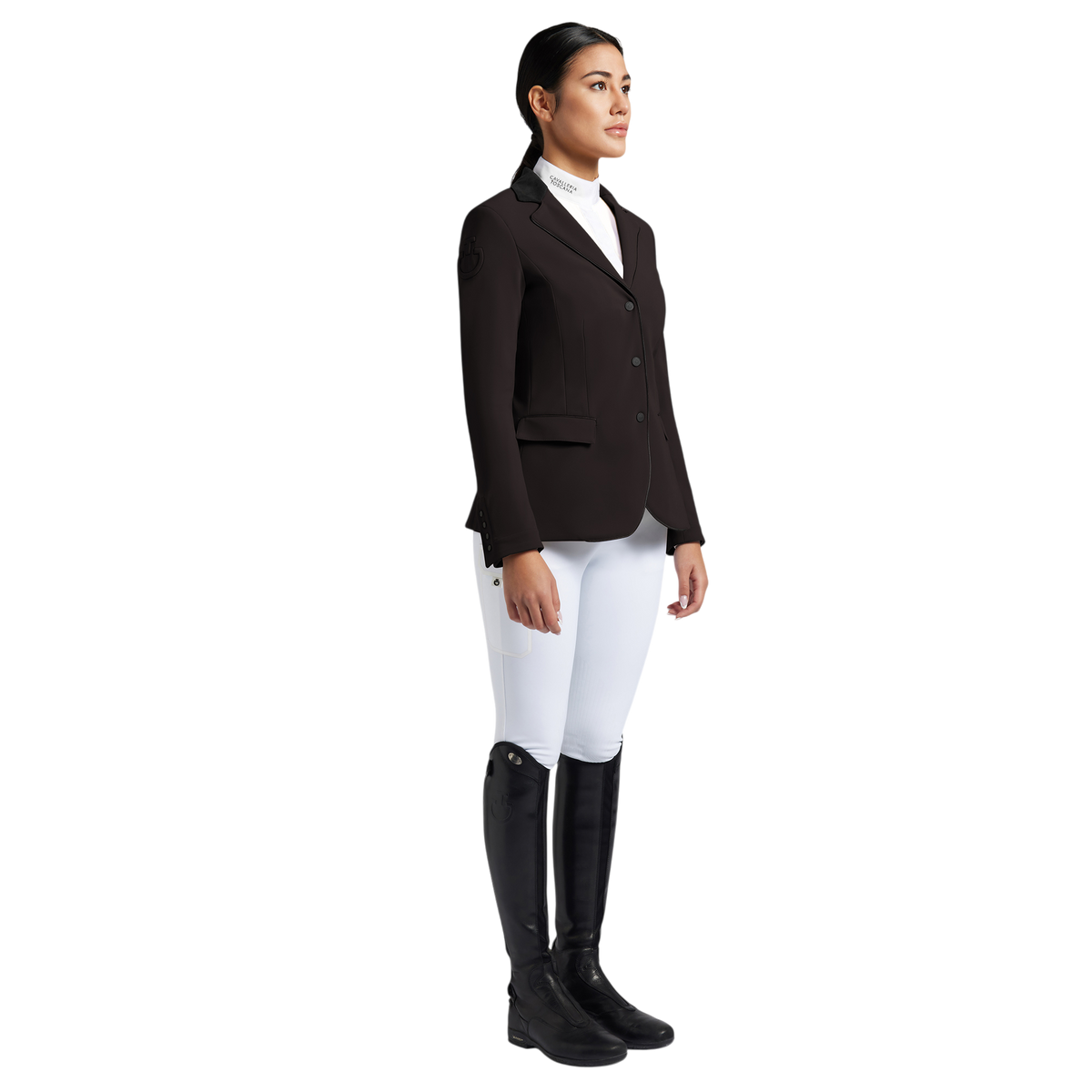 Cavalleria Toscana - Veste de concours femme GP Zip expresso