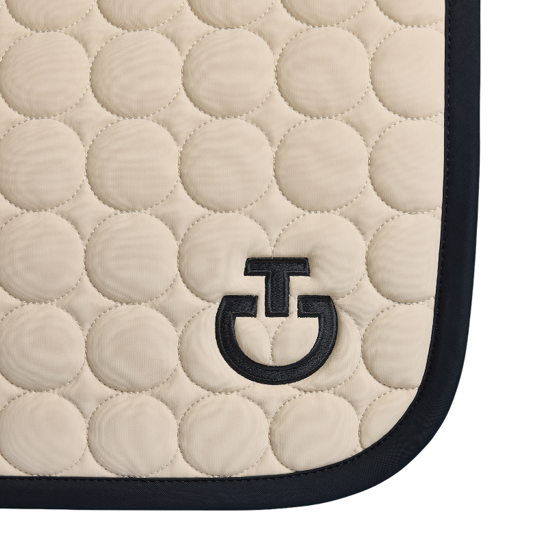 Cavalleria Toscana - Tapis de dressage Circle Quilted champagne | - Ohlala