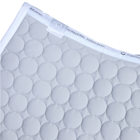 Cavalleria Toscana - Tapis de selle Circle Quilted light grey | - Ohlala