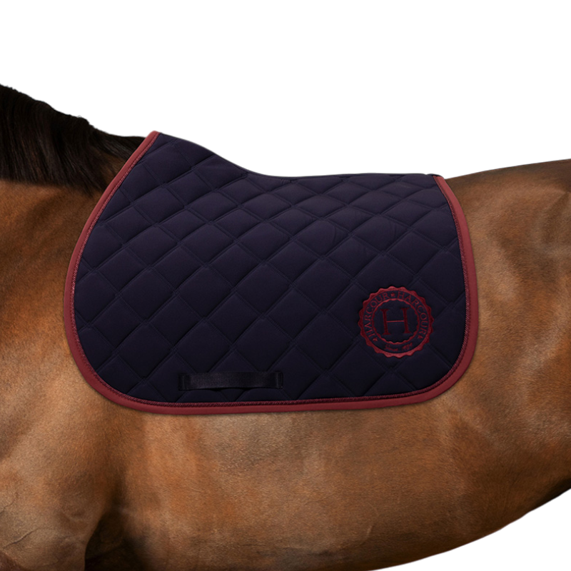 Harcour - Tapis de selle Chimene marine