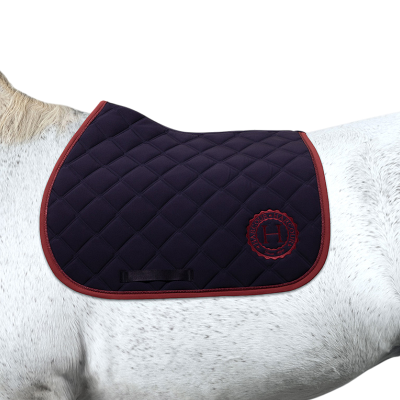 Harcour - Tapis de selle Chimene marine