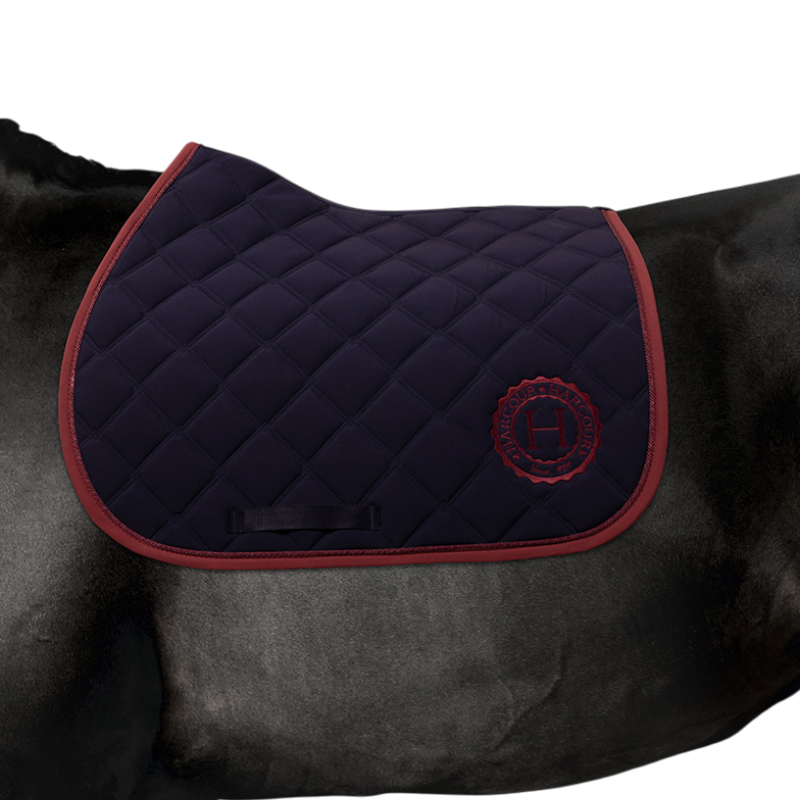 Harcour - Tapis de selle Chimene marine