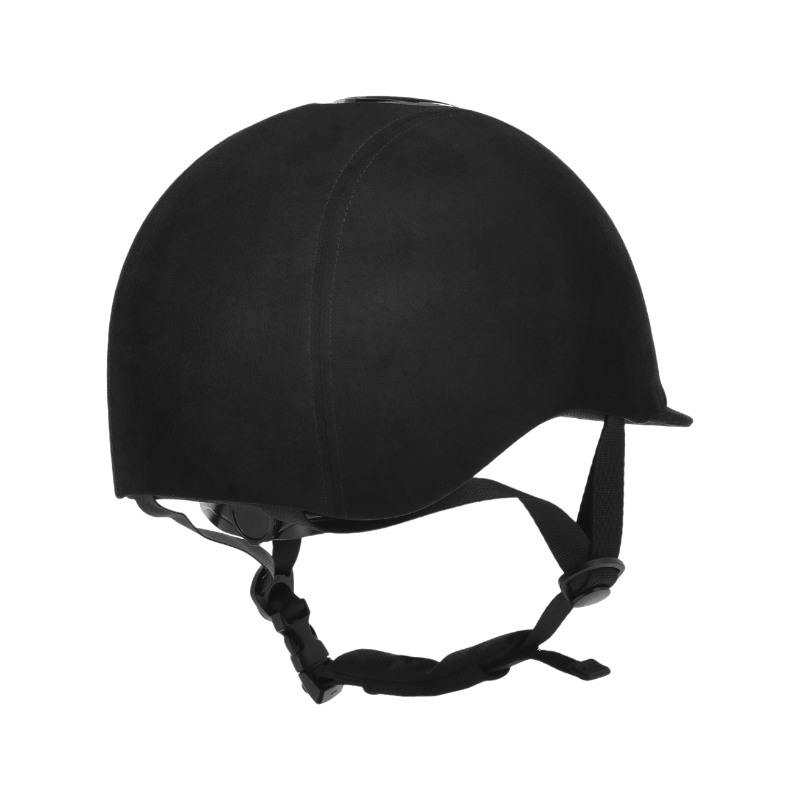 Choplin - Casque d'équitation Aero Velvet noir brillant
