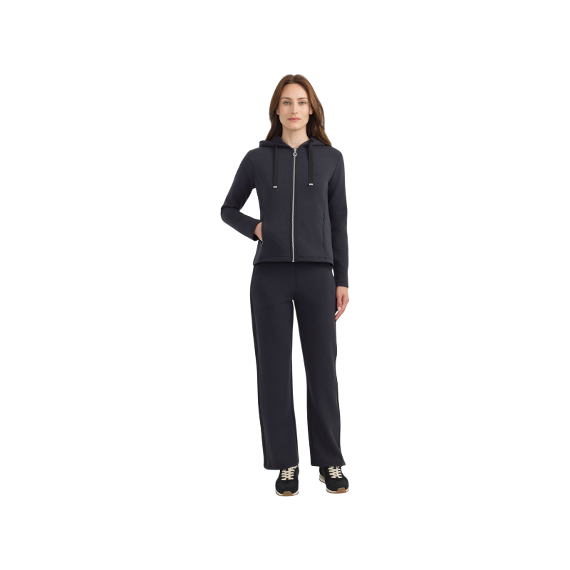 Harcour - Sweat zippé femme Clarianne noir
