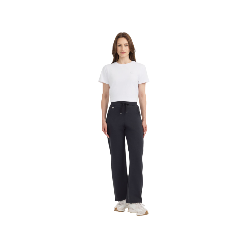 Harcour - Pantalon maille femme Clarisse noir