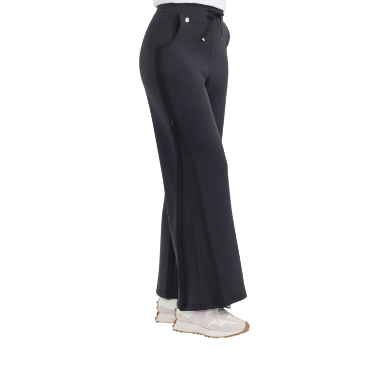 Harcour - Pantalon maille femme Clarisse noir