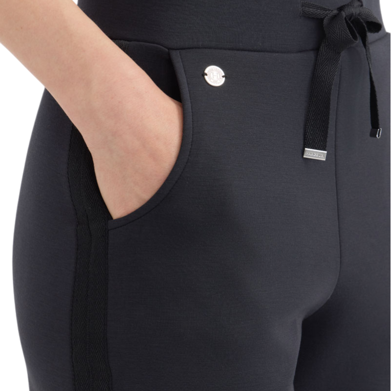 Harcour - Pantalon maille femme Clarisse noir