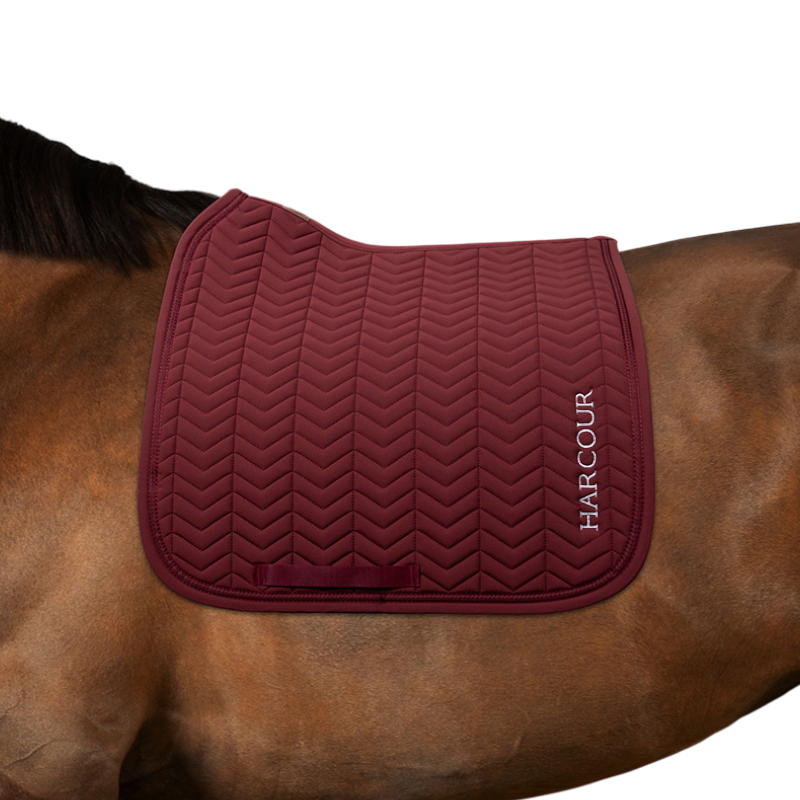 Harcour - Tapis de dressage Cobalt vigne