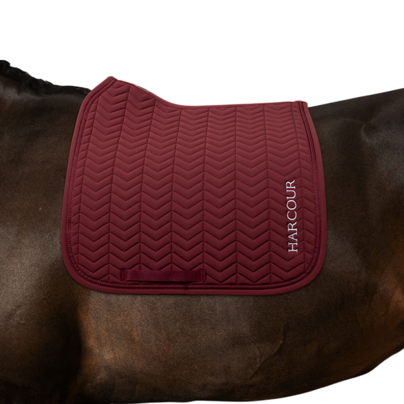 Harcour - Tapis de dressage Cobalt vigne