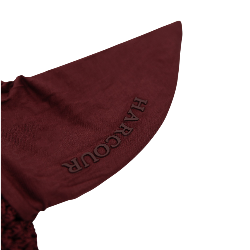 Harcour - Bonnet pour chevaux Comete vigne