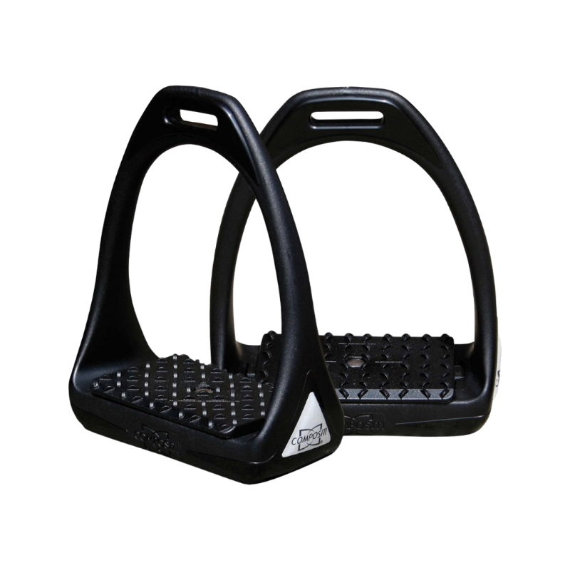 Compositi - Etriers Reflex Reflective noir/ noir
