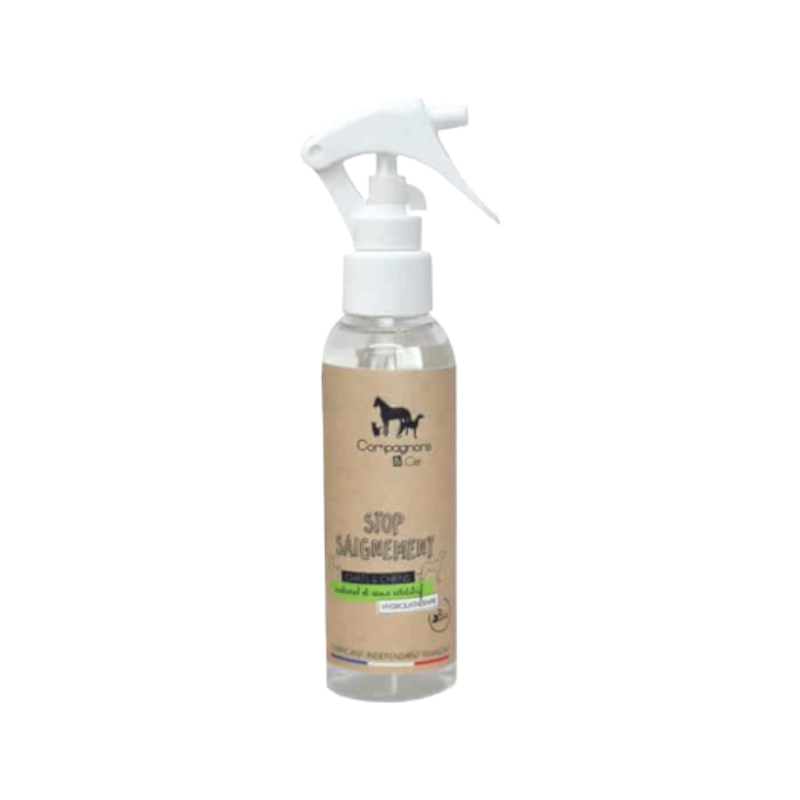 Compagnons & Cie - Spray cicatrisant  Stop Saignement chiens