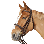 Canter - Bride Euro met bruine teugels (2 paar) | - Ohlala