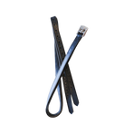 Canter - Etrivières nylon et cuir noir | - Ohlala