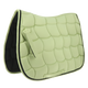 Equithème - Tapis de selle Satin vert clair | - Ohlala