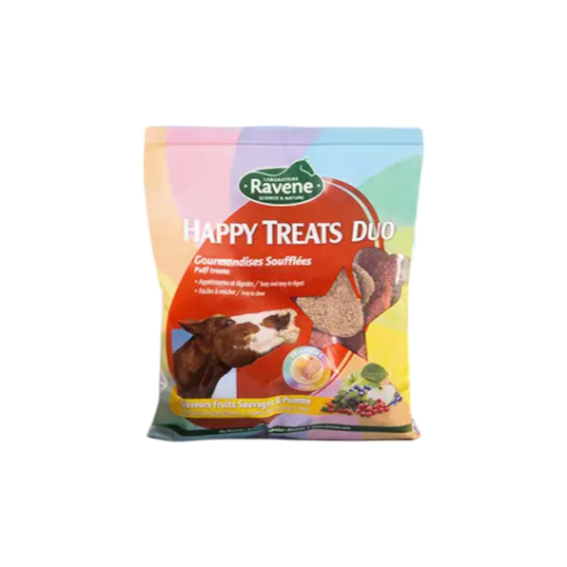 Ravene - Friandises pour chevaux Happy Treats Duo Pomme / Fruits Sauvages