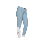 Cavalleria Toscana - Pantalon d'équitation femme Grip System bleu de provence | - Ohlala