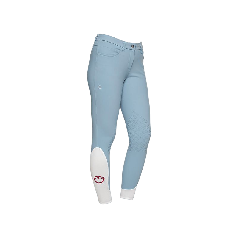 Cavalleria Toscana - Pantalon d'équitation femme Grip System bleu de provence | - Ohlala