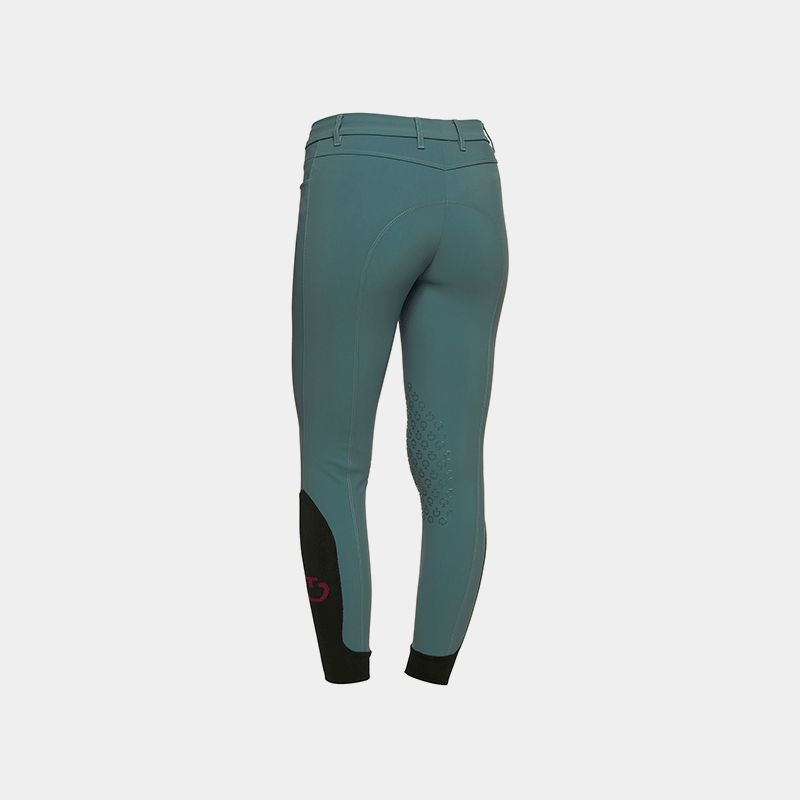 Cavalleria Toscana - Pantalon d'équitation femme Grip Peacok Green | - Ohlala