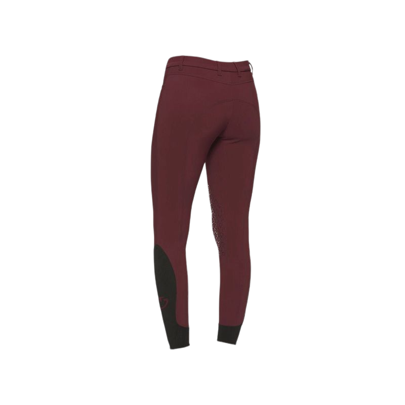 Cavalleria Toscana - Pantalon d'équitation enfant unisexe bordeaux