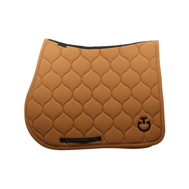 Cavalleria Toscana - Tapis de selle New Circular Quilted Jersey cuivre | - Ohlala