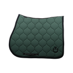 Cavalleria Toscana - Tapis de selle New Circular Quilted Jersey jungle green | - Ohlala