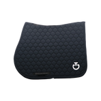 Cavalleria Toscana - Tapis de selle New Circular Quilted Jersey marine | - Ohlala