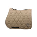 Cavalleria Toscana - Tapis de selle New Circular Quilted Jersey noisette | - Ohlala