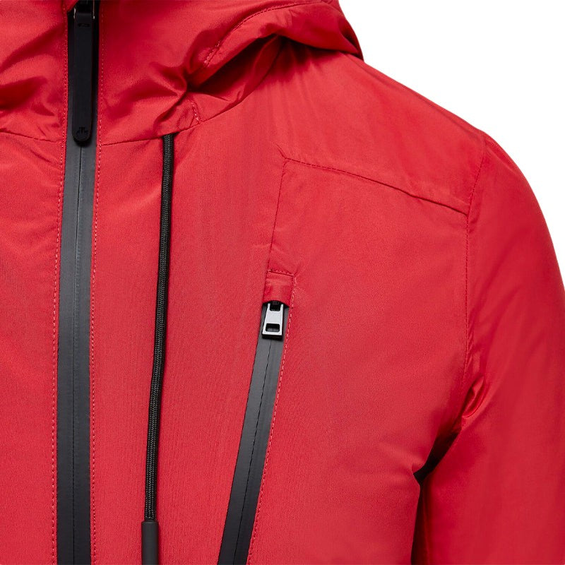 Cavalleria Toscana - Veste à capuche femme rouge coquelicot