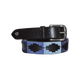 Flags & Cup - Ceinture Chukka noir/marine/ciel | - Ohlala