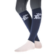 Pénélope - Chaussettes d’équitation concours marine/crème (x2) | - Ohlala