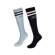Kentucky Horsewear - Chaussettes d'équitation Stripes marine/ bleu clair x2 | - Ohlala