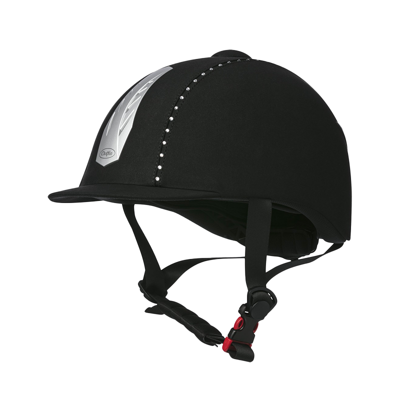 Choplin - Casque d'équitation Aero strass réglable