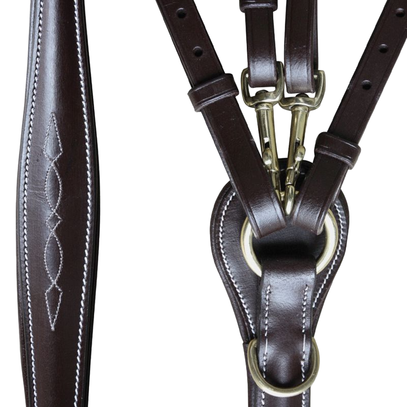 Canter - Collier de chasse surpiqué noir | - Ohlala